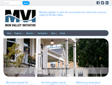 Tablet Screenshot of monvalleyinitiative.com
